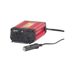 POWERTECH 150W (450W Surge) 12VDC to 230VAC Modified Sinewave Inverter with USB