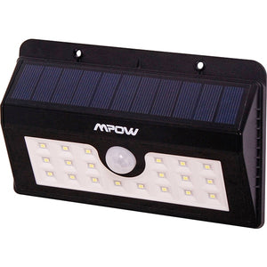 20 LED Weatherproof IP65 Solar PIR Light