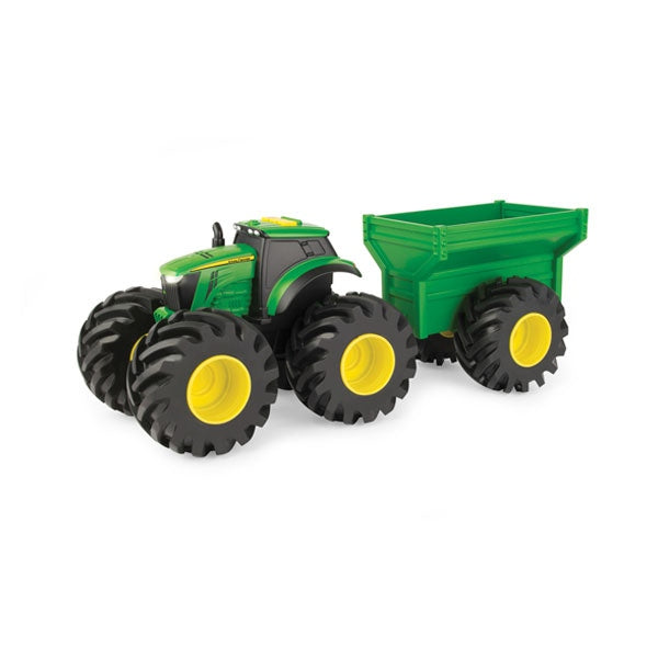 20cm Monster Treads Tractor with Wagon