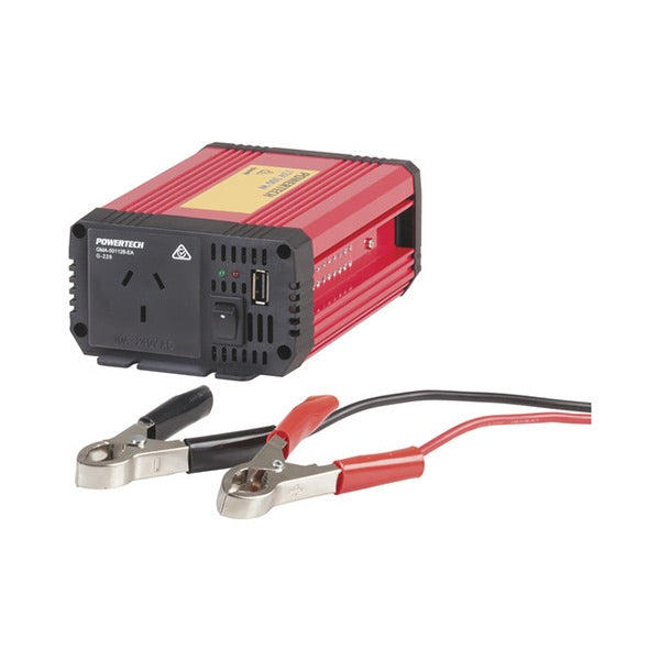 POWERTECH 300W (1000W) 12VDC to 230VAC Modified Sinewave Inverter with USB