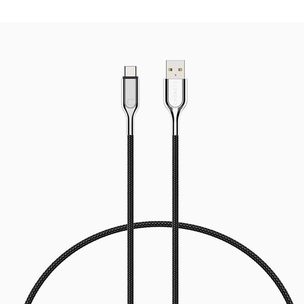CYGNETT Armoured USB-C to USB-A (3A/60W) Cable 1M