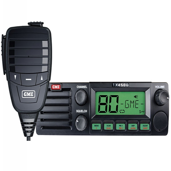 GME DSP DIN size UHF radio with ScanSuite