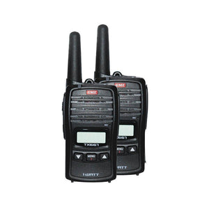 GME TX667TP 1 Watt UHF CB Handheld Radio - Twin Pack