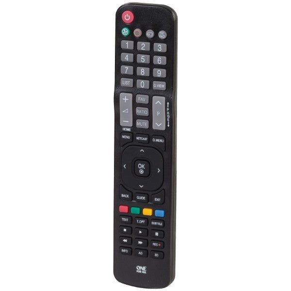 ONE FOR ALL Replacement Remote to Suit LG TV