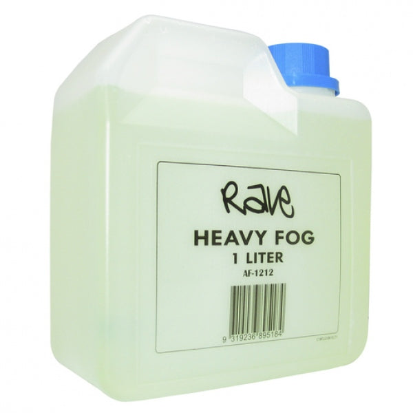 RAVE Water Based Fog Machine Liquid 1 Litre